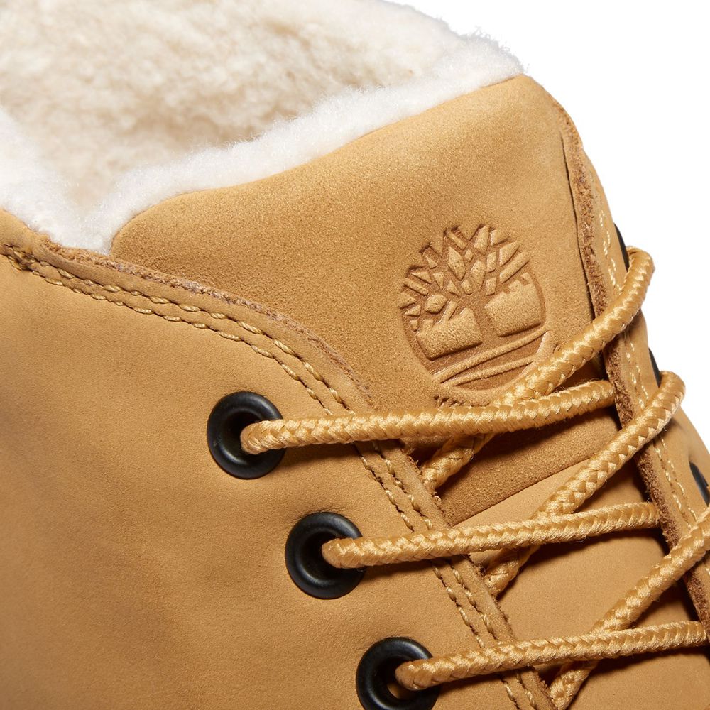 Botas Chukka Masculino - Timberland Davis Square Impermeavel - KHRZL6184 - Marrom